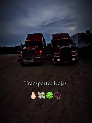 A post by @charlyrojas0308 on TikTok caption: 🐓🙏🏽 #fyp #viral #transportesrojas🐔 #trailerosmexicanos🇲🇽💯😎 #trailerosdecorazon #capcut #parati 