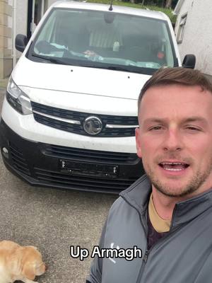 A post by @seanmageemusic on TikTok caption: Who stole my number plate? 😂 #Armagh #allireland #gaa 