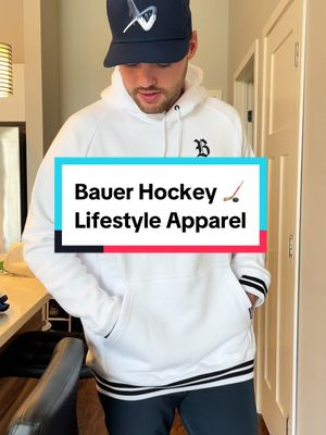 A post by @cuddy17 on TikTok caption: Seeing what my girlfriend thinks of my new Bauer swag🏒👀 #bauerpartner 