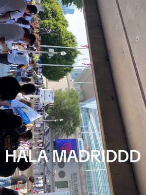 A post by @overle1 on TikTok caption: liferally a dream come true to finally watch them live #halamadrid #realmadrid 