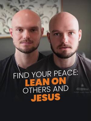 A post by @foytwins on TikTok caption: Have you felt the limits of leaning on yourself? In our spiritual quests, we often encounter the limits of self-sufficiency. It's in recognizing our sinfulness and turning to lean on Jesus Christ that we find true peace—something our own understanding could never fully grasp. #FaithOverUnderstanding #EternalPeace #SacrificeOfJesus #ChristianFaith