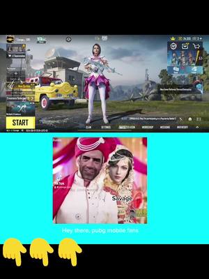 A post by @savage.bye on TikTok caption: #PUBGMOBILE #PUBMWOW #PUBGMWOW330 #PUBGMCREATIVE #ad 