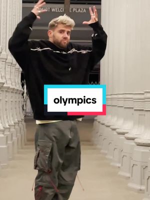 A post by @arbengiga on TikTok caption: Just catching all the beats! Dont mind me! #Olympics #LetsMove #arbengiga #olympics2028 #losangeles #losangeles2028 