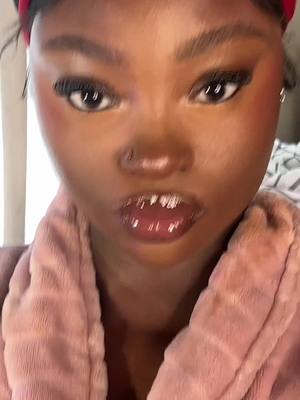 A post by @_sunkissedkris on TikTok caption: STOP FORCING THAT NOSE BRIDGE🫵🏾 #fypツ #darkskinmakeup #BlackTikTok #contour #MakeupRoutine 