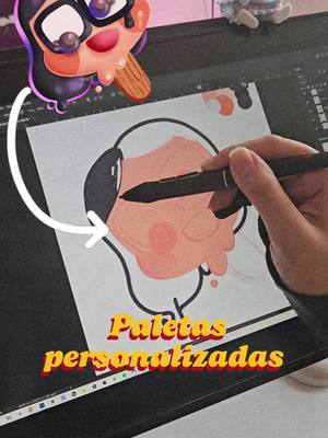 A post by @pannys.art on TikTok caption: Mi primer tiktok en meses: hola :) #art #ilustracion #comisiones 