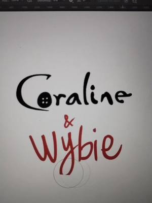 A post by @_vibingd0n_ on TikTok caption: ⭐Coraline and wybie, beautiful design by @Kitt ⭐ #coraline #coralineandwybie #wybie #coralinejones #wybielovat #coralinefanart #fanart #digitalart 