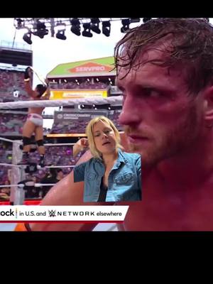 A post by @chrissy._anne on TikTok caption: Overall id give #SummerSlam a 6.5 out of 10 #WWE #prowrestling  #greenscreen  