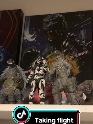 A post by @spawnjr54 on TikTok caption: Gamera test gamera jr #godzilla #godzillakingofmonsters #godzillafigures #shmonsterarts #gamera #godzillafunny #hiyagodzilla #kong2021 #godzillanation #kaijukingdom #kaijuparadise #kaijugroupie 