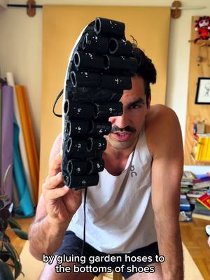 A post by @benkielesinski on TikTok caption: The Future of Running Shoes @On - Is in Paris 🇫🇷 