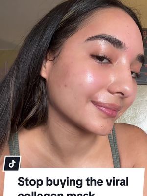 A post by @dezy.esthetics on TikTok caption: The viral tiktok mask IS benefitcal but having a daily skincare routine will give you glass skin everyday and itll last you longer!  #leahloveisland #loveislandusa #koreanskincare #esthetician #montana #viralmask 