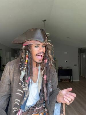 A post by @drewdemoff on TikTok caption: #disneyworld #piratesofthecaribbean #jacksparrow 