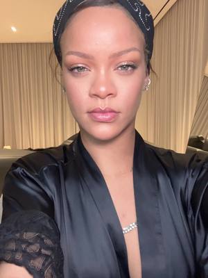 A post by @rihanna on TikTok caption: I’m not saying you’re dumb if you don’t try this foundation, I’m just saying it wouldn’t be smart  #SoftLit