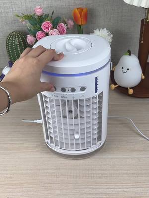 A post by @every_twi on TikTok caption: You NEED this for summer! 😮‍💨❄️ #fyp #Summer #aircooler #fan #TikTokMadeMeBuyIt #room #trending#Tiktokshopdealsforyoudays#dealsforyoudays#tiktokshopbacktoschool 