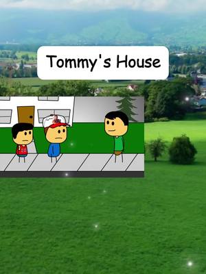 A post by @bearfactory.com on TikTok caption: Tommy's House #funny videos #cartoon #brewstew