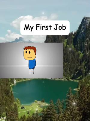 A post by @bearfactory.com on TikTok caption: My First Job #funnyvideos #cartoon #brewstew