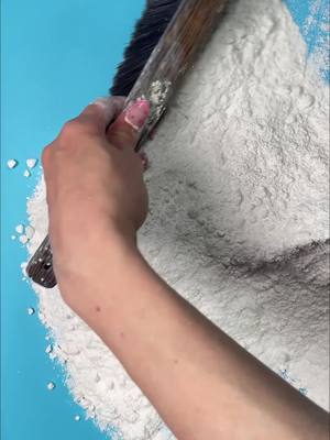 A post by @alz.asmr on TikTok caption: #sweeping #powder #asmr 