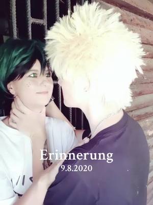 A post by @vero14.11 on TikTok caption: #erinnerung wie schön klein ich da ausseh @💥 Kacchan 💥 #kacchan #deku #langeher #mha #cosplay #dekucosplay #bakugou 