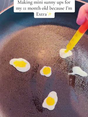 A post by @josiecarter36 on TikTok caption: The cutest eggs you’ll ever see! My 11 month old loves them🍳☀️ #baby #toddlermom #sahmlife #fypage #breakfastideas #momof2 #twoundertwo #eggs #fridaymorning 