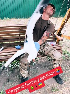 A post by @trump_r on TikTok caption: #ukraine🇺🇦 #лелека #army #врек #stork #курск #armylife 