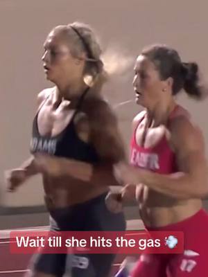 A post by @crossfitgames on TikTok caption: New mom and six-time Fittest Woman on Earth @tiaclair1 ran a mile in 5:30.16 during the Track and Field event at the 2024 CrossFit Games. #CrossFit #CrossFitGames 