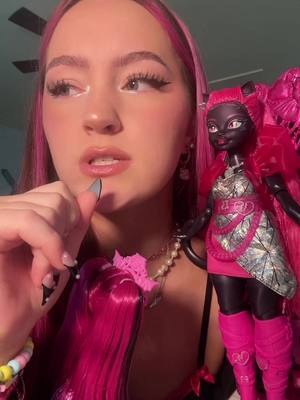 A post by @catherine_lynne on TikTok caption: lol part 2 #cattynoir review 🩷#cattynoirg3 #monsterhigh #monsterhighg3 #draculaura @Monster High 