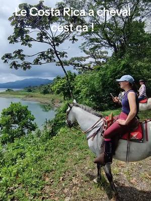 A post by @djakpot on TikTok caption: #costarica #horselife 