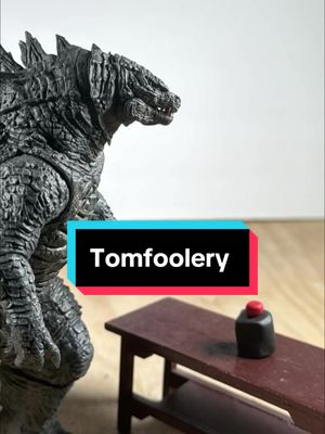 A post by @freddygbaf202 on TikTok caption: Tomfoolery  #stopmotion #godzilla #godzillamemes #animation #toho #hiyatoys #monsterverse #godzillavskong #godzillaxkongthenewempire #stopmotionanimation #actionfigures @youtubecreators #youtubehighfive 