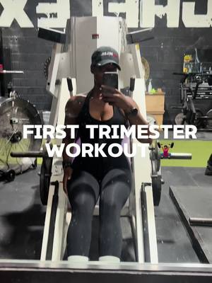 A post by @finefitfitness_ on TikTok caption: We did it Joe. What were your first trimester goals? #pregnant #pregnancy #firsttrimester 