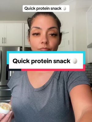 A post by @gabylazyketo on TikTok caption: Quick protein snack 🥚 #betterchoices #highproteinsnack #lowcarbmeals #highproteinmeals #fypツ 