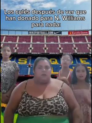 A post by @marc698_yt on TikTok caption: N.Williams donaciones #nicowilliams #donaciones #barcelona #futbol #humor #meme #parati #CapCut 