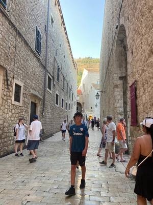 A post by @sabrina_3337 on TikTok caption: #dubrovnik #walls of dubrovnik