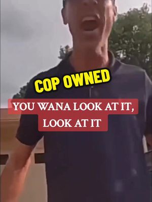 A post by @youtoktiktube on TikTok caption: MAN FREAKS OUT ON THIS COP #cops 