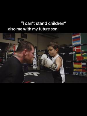 A post by @youssefrashaddd on TikTok caption: #fyp #canelo #viral #relatable #boxing #foryou #kids #son 