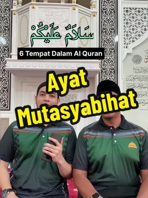 A post by @hadif_rosdi on TikTok caption: #fyp #hadifrosdi #ayatmutasyabihat 