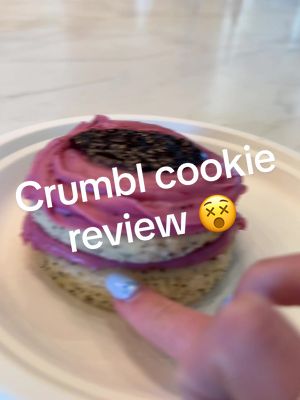 A post by @aaubreymay on TikTok caption: Bruh that last one was not good but go run get the good ones now they fire #crumbl#review#familyswag 