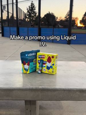 A post by @chrisgomeez on TikTok caption: Make a promo using Liquid I.V. #liquidiv #TikTokShop @Liquid I.V.  #firecracker 