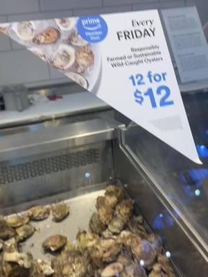 A post by @erikaeclass on TikTok caption: Im there every friday! 🦪 i need 48!   #oyster #fy #fypp #wholefoods 