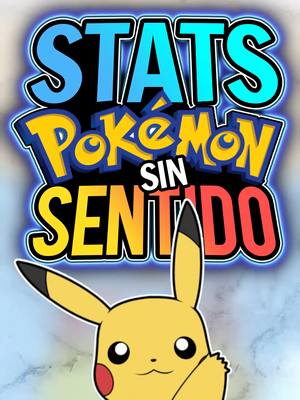 A post by @ishierro on TikTok caption: POKÉMON CON STATS SIN SENTIDO #GamingEnTikTok #Pokemon #PokemonEnEspañol #PokemonEspañol