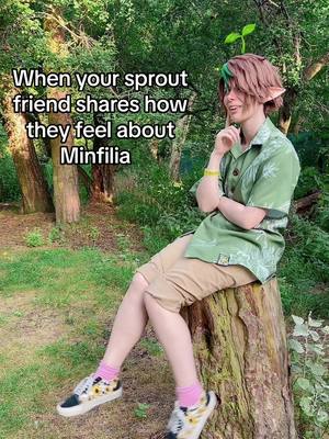 A post by @jaeger.project on TikTok caption: Every MSQ convo is a minefield 🌱 @Ickle #ffxiv #ffxivcosplay #viera #lalafell #finalfantasyxiv #ffxivmemes 