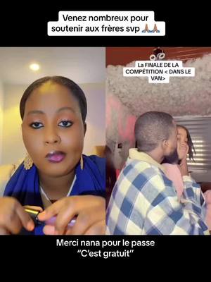 A post by @myriamenichou0 on TikTok caption: #duo avec @BOP DYLAN #500kdanslevan  j’aimerais bien assister mais je suis pas a douala actuellement jai mal 😣  mon frr je suis aec toi merci de nous fait vivre ton émission incroyable 😍😍 #mariamnichou #bopdylan #danslevan #nichou 