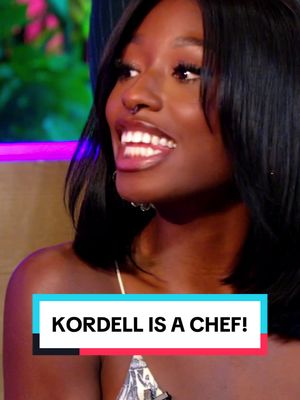 A post by @loveislandusa on TikTok caption: Fun fact: Kordell is a breakfast wizard. 🥑🍞🥞 #LoveIslandUSA 