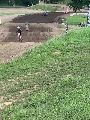 A post by @logenmiller.16 on TikTok caption: Good weekend got 13th out of 33 #ltm #lincolntrailmotosports #moto #dirtbike #ktm #ktm125sx 