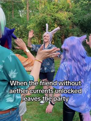 A post by @jaeger.project on TikTok caption: Each new expansion beings new pain 😩 big credit to @squid who’s joke we ripped off 🙏🌱 #ffxiv #ffxivmemes #ffxivcosplay #finalfantasyxiv #finalfantasy14 #viera 