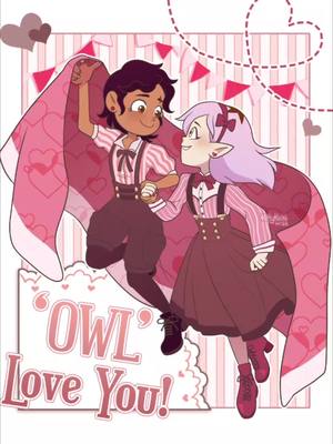 A post by @gennynoceda23 on TikTok caption: #comic #lgbt #disney #theowlhouse #disneyplus #lumity #lumitycanon 