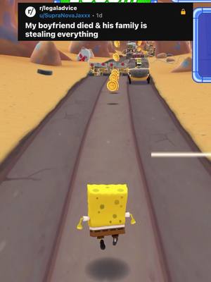 A post by @spongebobontherun on TikTok caption: #reddit #storytime #foryou #spongebob 