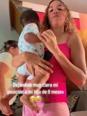 A post by @rosirm21 on TikTok caption: Dejando clara mi posición 🤭😅 #Miprincipe #hijo #parati #viralvideo #viraltiktok #baby #baile #karolg 