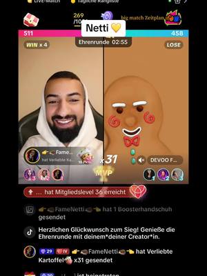 A post by @deno477 on TikTok caption: Lvl 50💛 ich danke dir vom herzen netti 💛 #loyal #team #fy #viral 