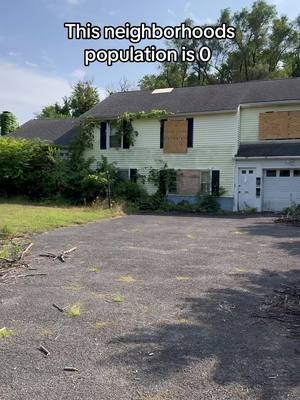 A post by @pimpmycamel on TikTok caption: Exploring an abandoned neighborhood that was abandoned in 2016. #abandonedplaces #abandonedhouse #urbex #abandoned 