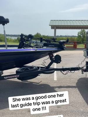 A post by @jasonconnfishing on TikTok caption: Shes for sale #phoenixboats #bassboat  #forsale  #funnsunboats 