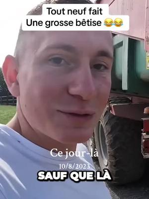 A post by @agriculturea2c on TikTok caption: -là #cejour-là tout neuf fait une grosse betise 😂😂😂😂 #loto #abonnetoi❤️❤️🙏 #agriculture #marca2c #foins 